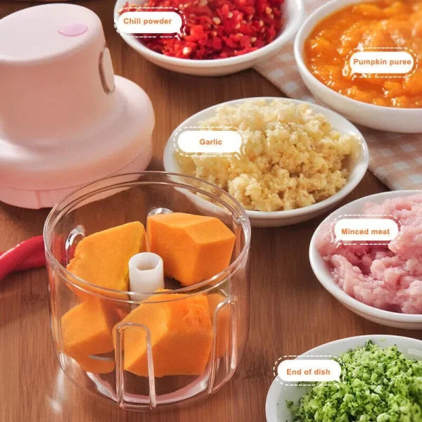 Portable Mini Electric Chopper