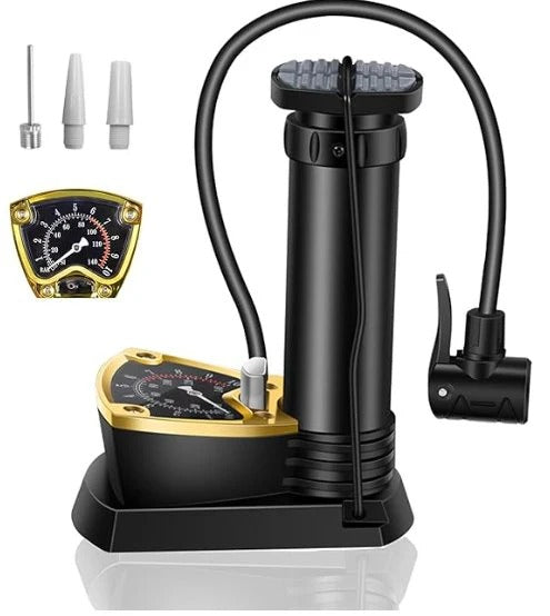 Foot Air Pump with Gauge