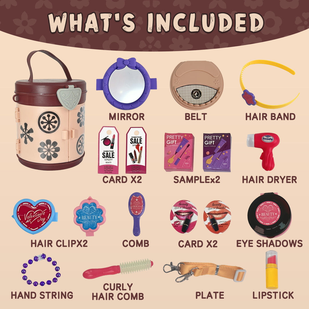 Beauty Makeup Playset 25 Pieces