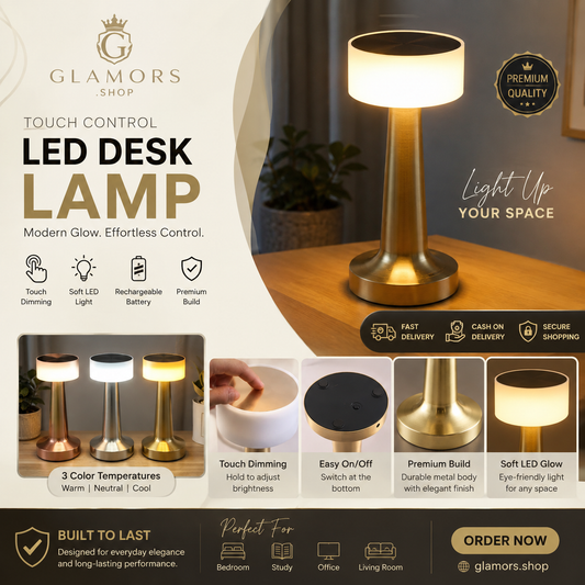 Touch LED Table Lamp