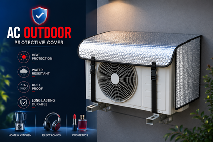 AC Outdoor Unit Cover – Waterproof, UV Resistant & All-Weather Protection