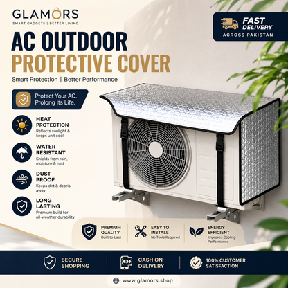 AC Outdoor Unit Cover – Waterproof, UV Resistant & All-Weather Protection