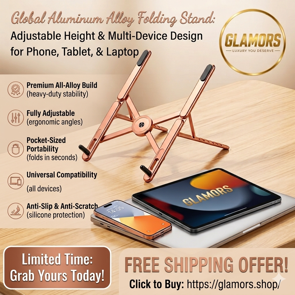 Multifunctional Portable Stand Lap Top, Mobile & Tablet