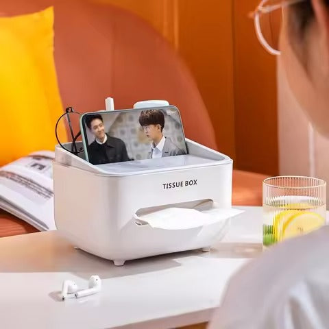 🧻 Multifunctional Tissue Box & Organizer