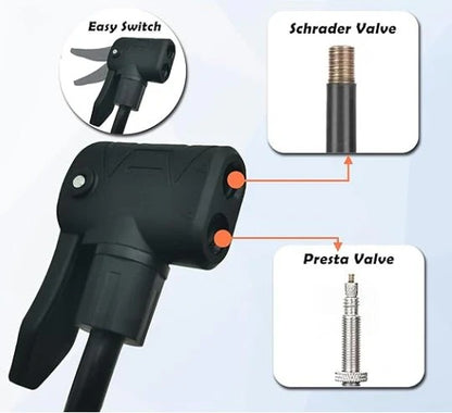 Foot Air Pump with Gauge