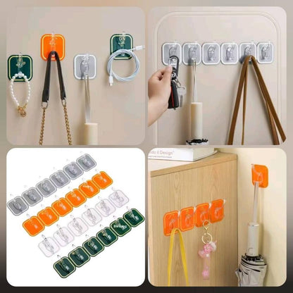 Self-Adhesive Heavy-Duty Wall Hook Hanger