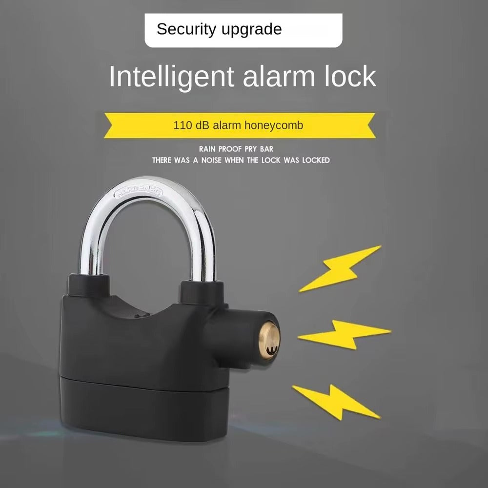 🚨 Don’t Just Lock It — Protect It! 🔐  Ultra Secure Intelligent Alarm Lock