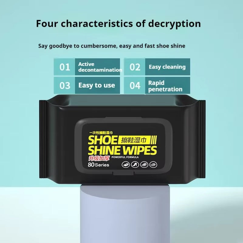 Shoe Shine Wipes – Gande Jootay Chand Seconds Mein Saaf!