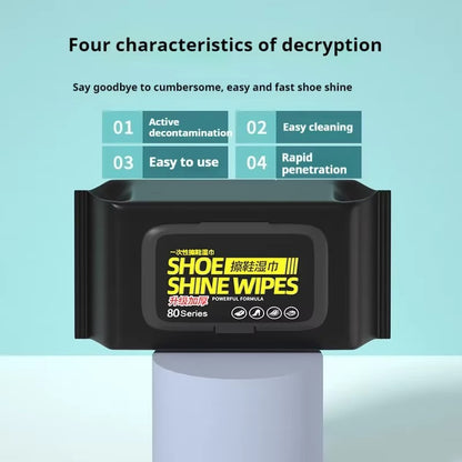 Shoe Shine Wipes – Gande Jootay Chand Seconds Mein Saaf!